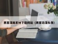 吕梁黑客漫画素材下载网站（黑客动漫头像）